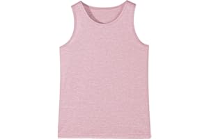 Hercugifts Girls/Kids/Teen Quick Dry Tank Tops Undershirts Moisture Wicking Active Athletic Sleeveless Shirts （Age 5-16Y）