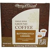 Harry &amp; David Single Serve Coffee Cups Butterscotch Caramel - 18 Count