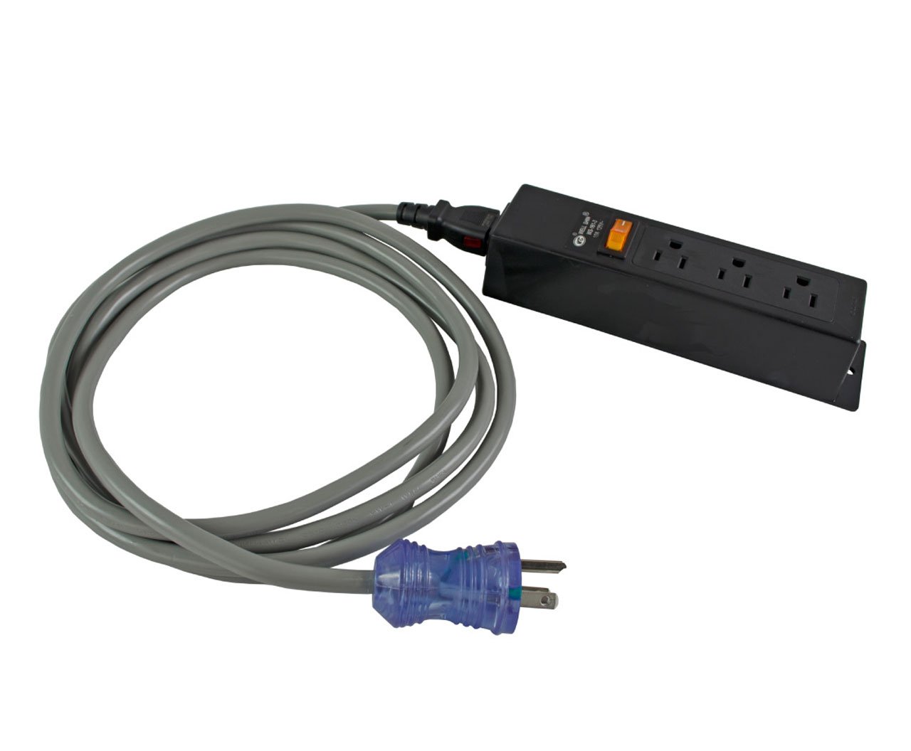 Conntek 14/3 15Amp Power Strip Cord with ON/Off Switch