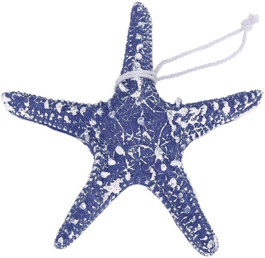 Prosperveil 16cm Nautical Starfish Hanging Wall Decoration Resin Large