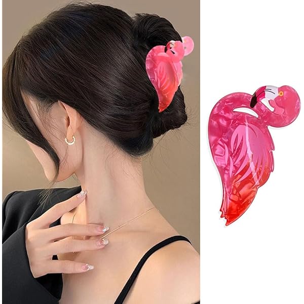 skims claw clip flamingo ヘアークリップ ヘアクリップ skims claw clip flamingo ヘアークリップ ヘアクリップ Amazon