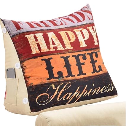 Amazon Com Sofa Cushion Pillow Big Triangle Cushion Bed Cushion