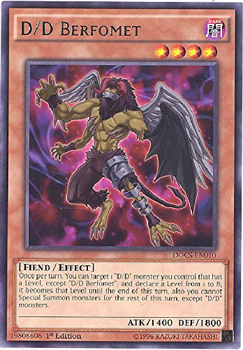 Yu Gi Oh D D Berfomet Docs En010 Dimension Of Chaos 1st Edition Rare Buy Online In India At Desertcart