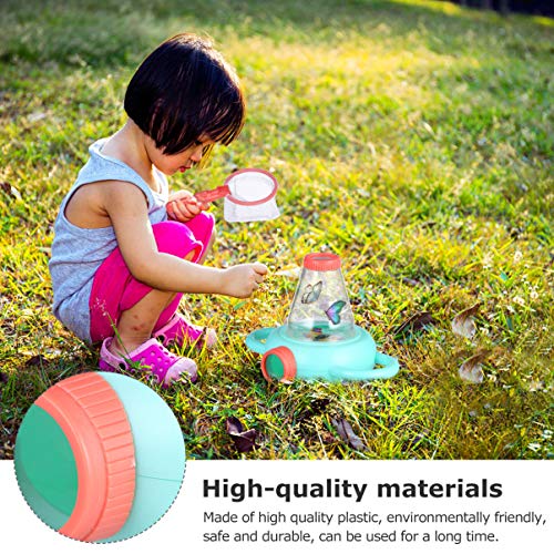 BESPORTBLE Kinder Entdecker Spielzeug Outdoor Exploration Abenteur Kit Insektenbeobachter mit Lupe Box Pinzette… – Bild 5