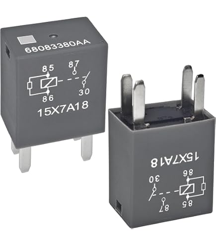 Omron Automotive Relay 68083380AA - 4-Pin Relay, 1 Piece, New OEM Replacement-849454