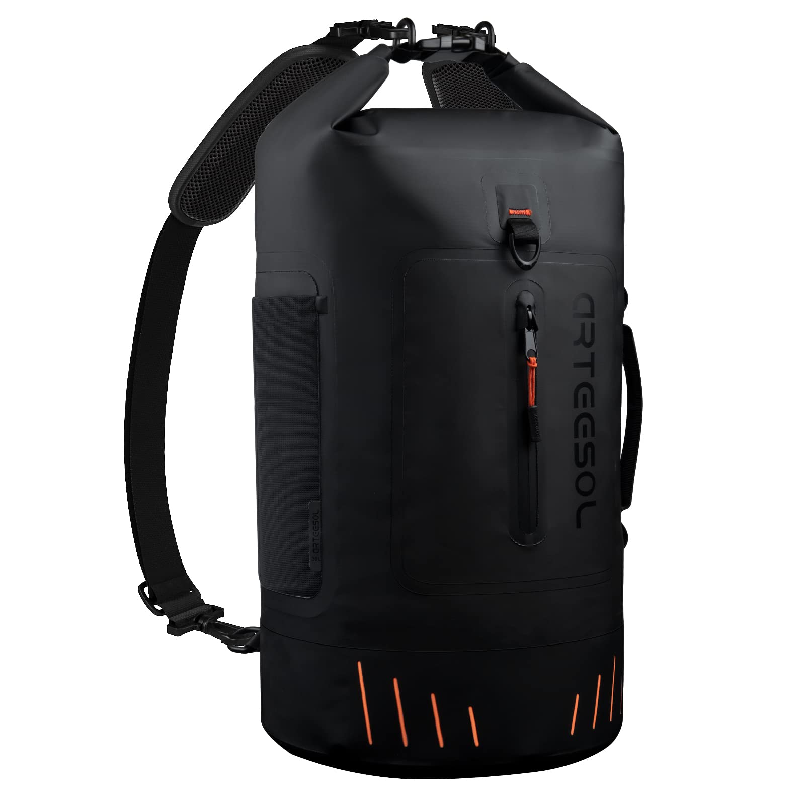 Dry Bag Upgraded 45L/40L/30L/20L Multifunction Waterproof Bag Dry Sack with Phone Dry Bag or Shoulder Pads, Perfect for Paddleboarding/Kayaking/Canoeing/Camping/Fishing/Swimming/Rafting — image 1