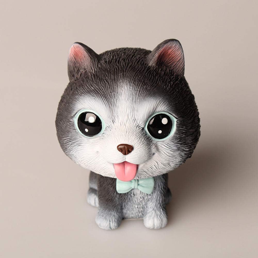 XHXZ Statue Furnishings Ornaments Dog Sculptures Car