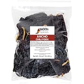 1lb Ancho Chili Dried Peppers, Whole Mexican Peppers, Dry Chile Ancho | Perfect for Mole, Enchiladas, Sauces, and Marinades