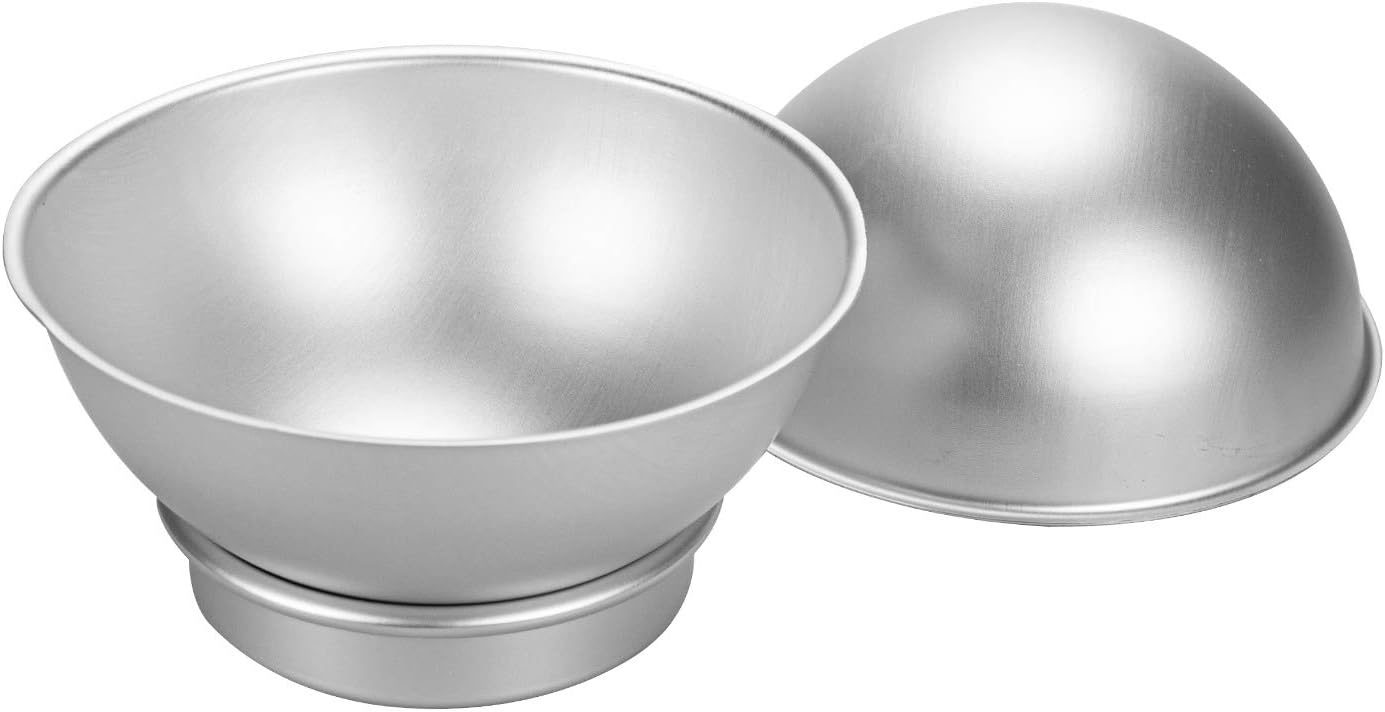 8Piece Set Includes 4 Semicircles and 4 Chassis Hedume Cake Sphere Pan