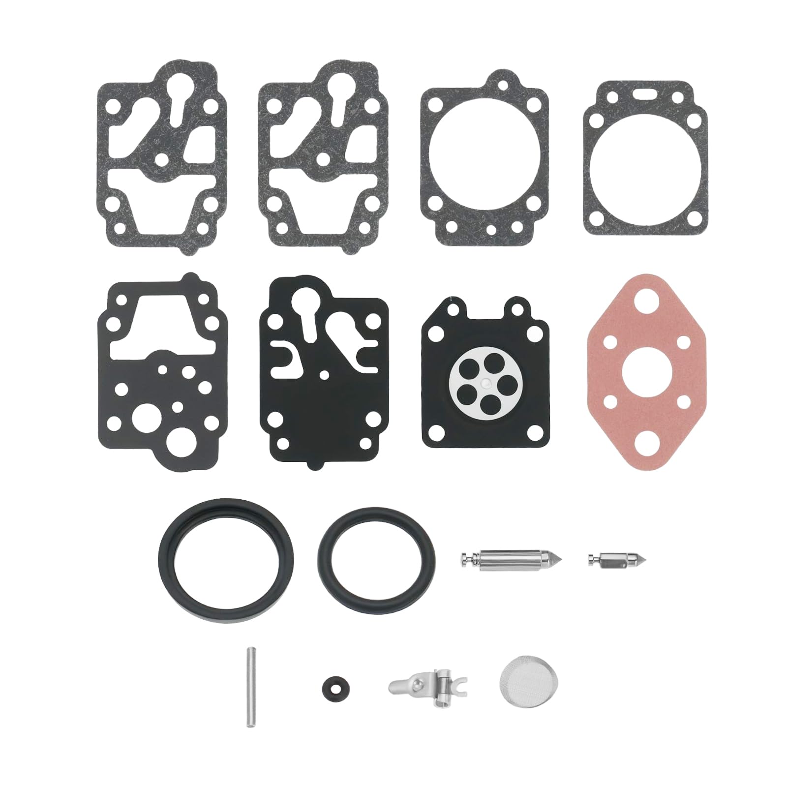 Create idea 2 Sets Carburetor Repair Kit Lawn Mower Carburetor Rebuild Kit K20-WYL Compatible with Makita ER2600L Compatible with Craftsman