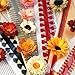 IMISNO DIY Flower Design Paper Quilling with Slotted Tool - Handcrafted Gifts (8 Style)