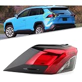 MZORANGE Tail Light Rear Brake Lamp For Toyota RAV4 2019 2020 2021 2022 2023 2024(Left Driver Side) Replace TO2805148 81550-0R090