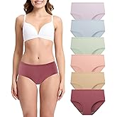 BAMBOO COOL Womens Underwear Breathable Mesh Moisture-Wicking Briefs, Soft & Lightweight Panties