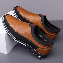 Men's Oxford Business Casual Shoes Office Loafers