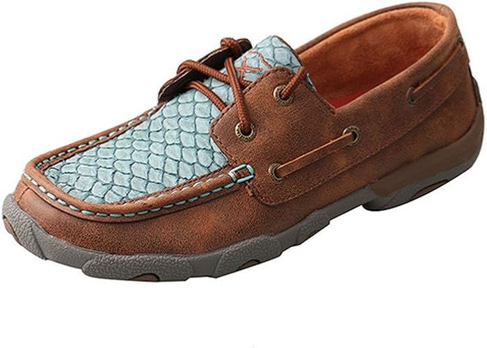 blue moccasins womens