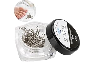 SEMME Nail Corrector Pedicure ment Foot Care Tool, 12Pcs/Box Toenail Correction Tool 6 Sizes Ingrown Wire Fixer Toe Nail Recover Foot Care