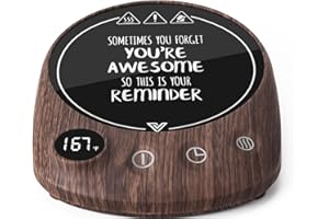 Bsigo Smart Coffee Mug Warmer Candle Mug Warmer for Home & Office, Electric Coffee Warmer for Desk, Beverage Tea Coffee Cup Warmer with 3-Temp Settings, 1-12h Timer Auto Shut Off Portable Warmer Plate