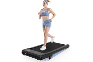 Lacuffy Walking Pad,6% Walking Pad with Incline,No-Assembly Walking pad Treadmill with APP and Remote Control,LED Display,2.5 HP Quiet Under Desk Treadmills,300 lbs Capacity