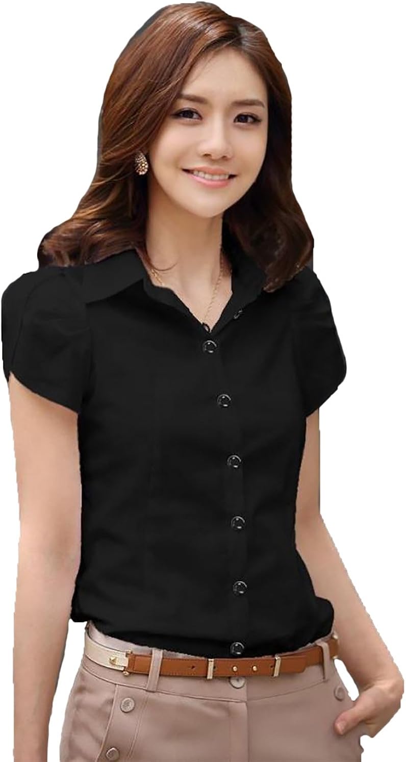 black and white formal tops