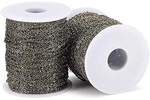 7 Colors Copper Twisted Cable Chain Satellite Soldered Connector Chain for DIY Anklet Necklace Bracelet Jewelry Making Suppli