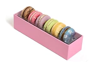 KAYLA'S CAKE Luxury French Macarons European Cookies Gift Baskets Birthday Chocolate Box Snacks Variety Pack Sympathy Anniversary Get Well Corporate Graduation Mothers Day Women Men Her Him Girls Kids Prime 6