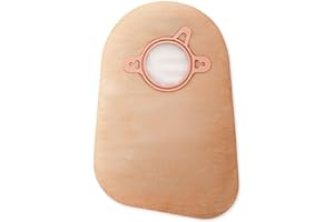 New Image Closed End 9"L 2pc System Ostomy Pouch 9 Inch Length 18373, 60 Ct