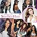 Sunber Brazilian Hair Body wave 3 bundles 7a Grade 100% Virgin Unprocessed Human Hair Weave 95-100g/bundle