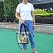 Clear Tote Bag Stadium Approved, Clear Messenger Shoulder Bag with Front Pocket and Adjustable Strap for Work, School, Concerts and Sporting Event
