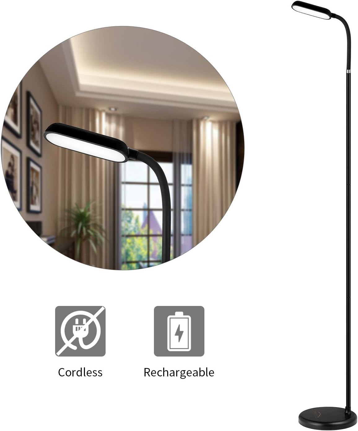 rechargeable floor light