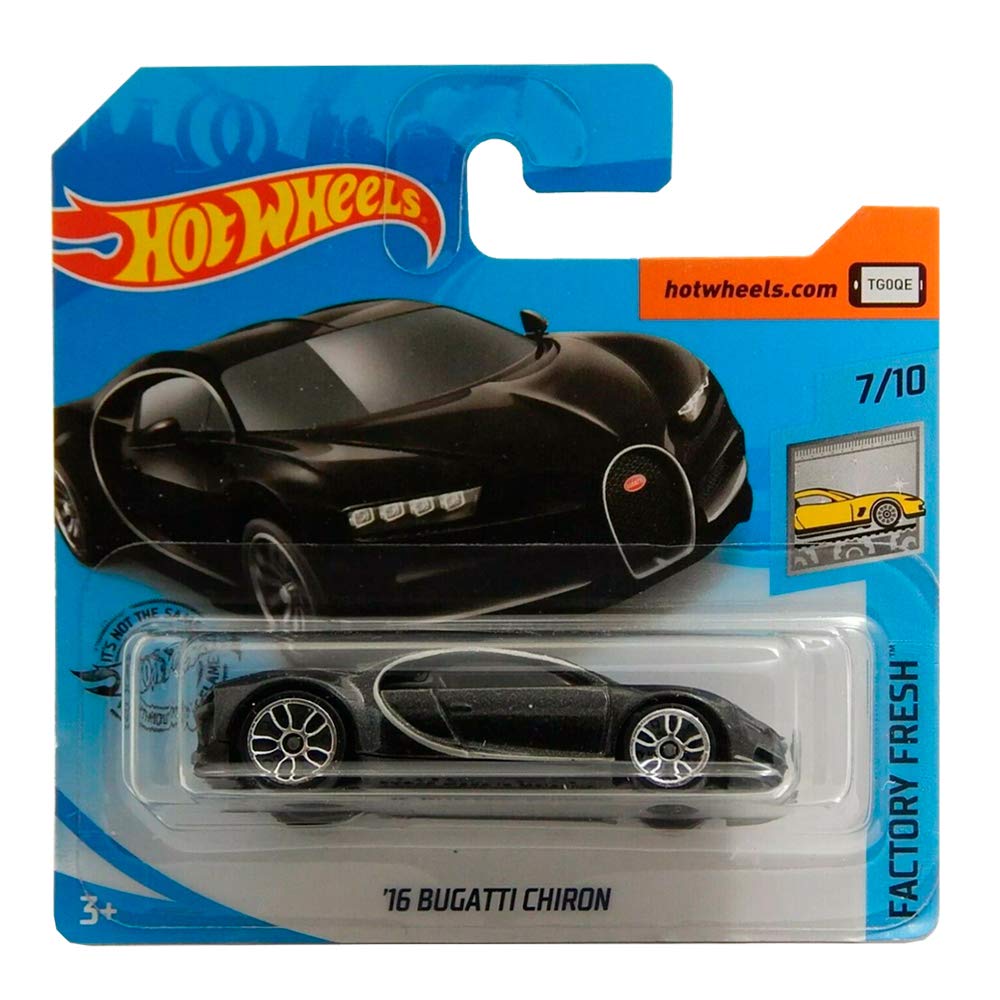 Hot Wheels '16 Bugatti Chiron Factory Fresh Series 7/10 2020 short card