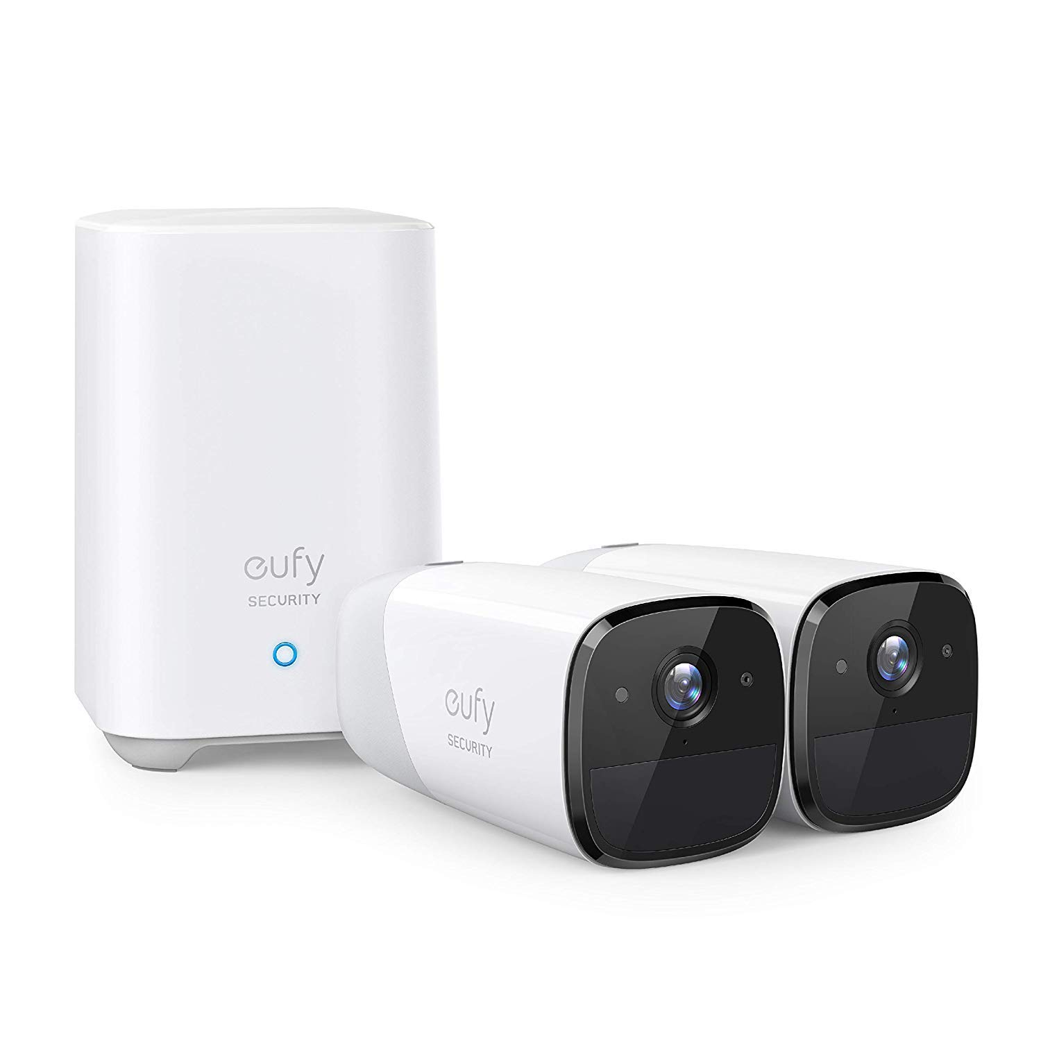 eufy Security eufyCam 2 Wireless Home Security Camera System,365-Day Battery Life, HD 1080p, IP67 Weatherproof, Night Vision, Compatible with Amazon Alexa, 2-Cam Kit,No Monthly Fee
