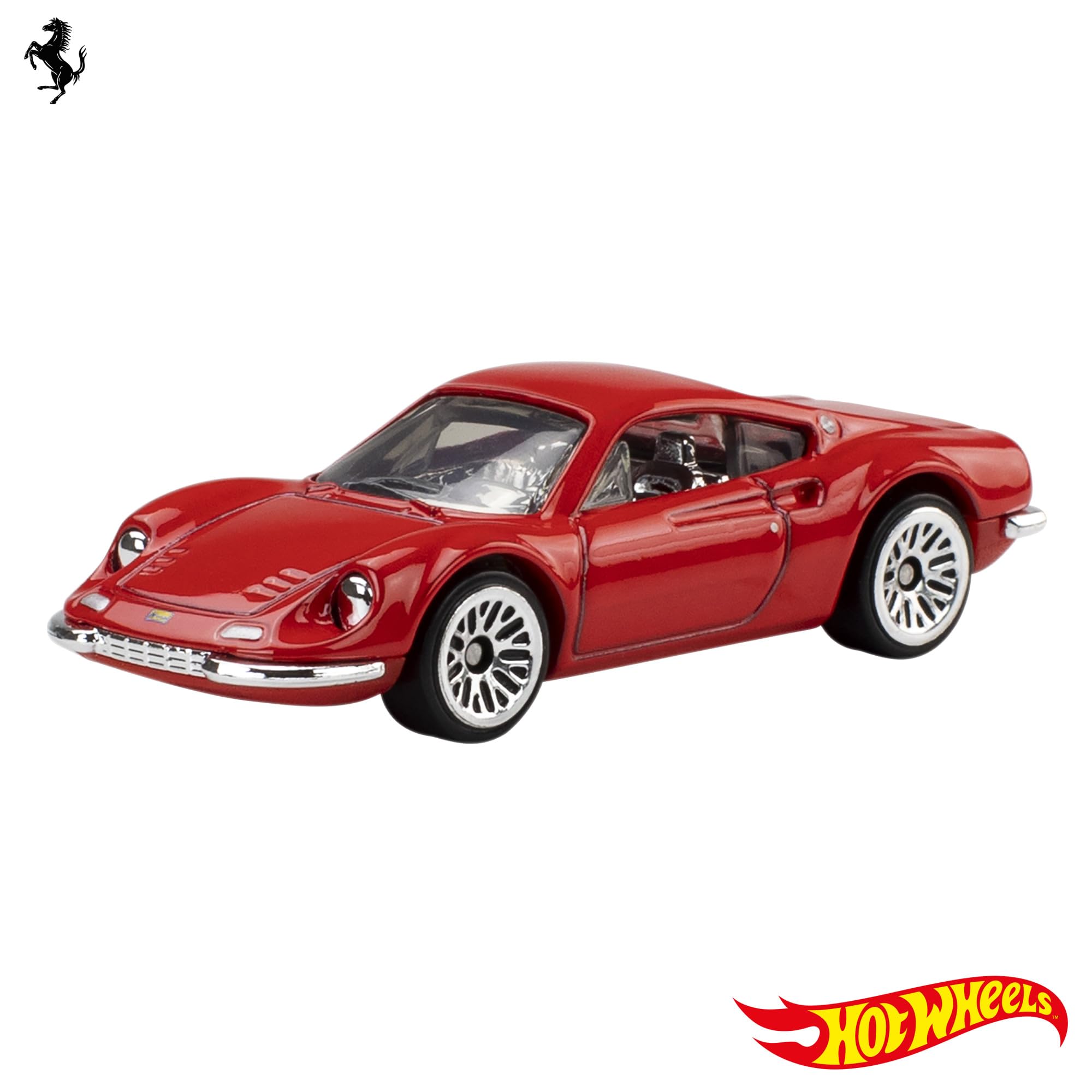 Hot Wheels 5er-Pack Ferrari Fahrzeuge im Maßstab 1:64 2