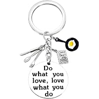 Personalized Chef Keychain – Custom Acrylic Or Wood Keychain Gift For Cooks & Food Lovers - View #8