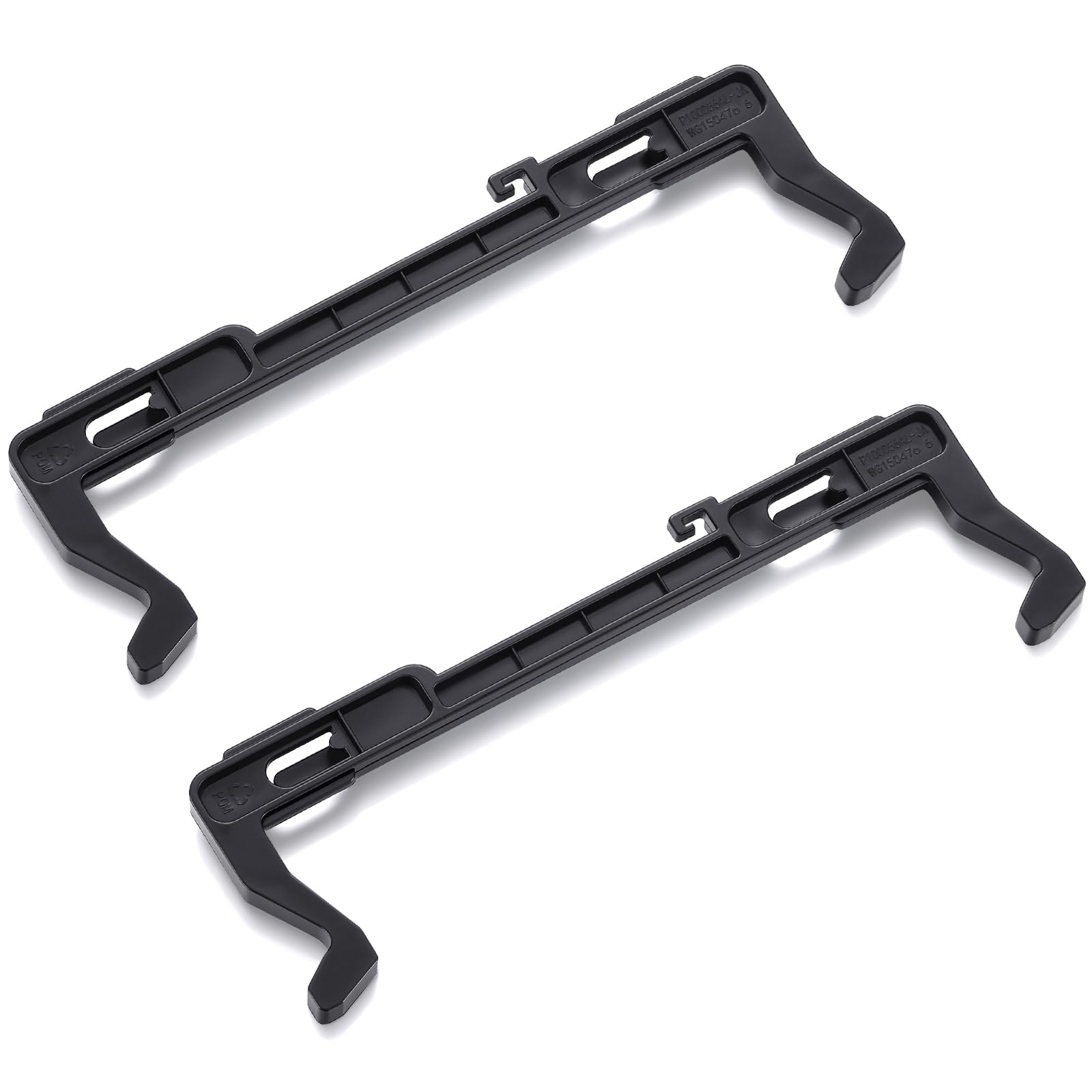 Photo 1 of Tellegloww 2 Pack Microwave Door Latch Microwave Replacement Parts Door Latch Compatible with Microwaves