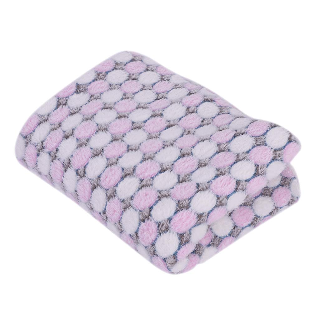 Dog Blanket Large Dog Fleece Blanket Cat Puppy Rabbit Bed Blanket Super Soft Cozy Pet Bed Throw s Dog Warm Sleep Mat Fluffy Washable Pet Blanket for Bed Covers Sofa Couch Thermal Pet Rug Indoor