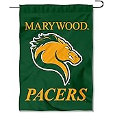 Marywood University Pacers Wordmark Logo Garden Banner Flag