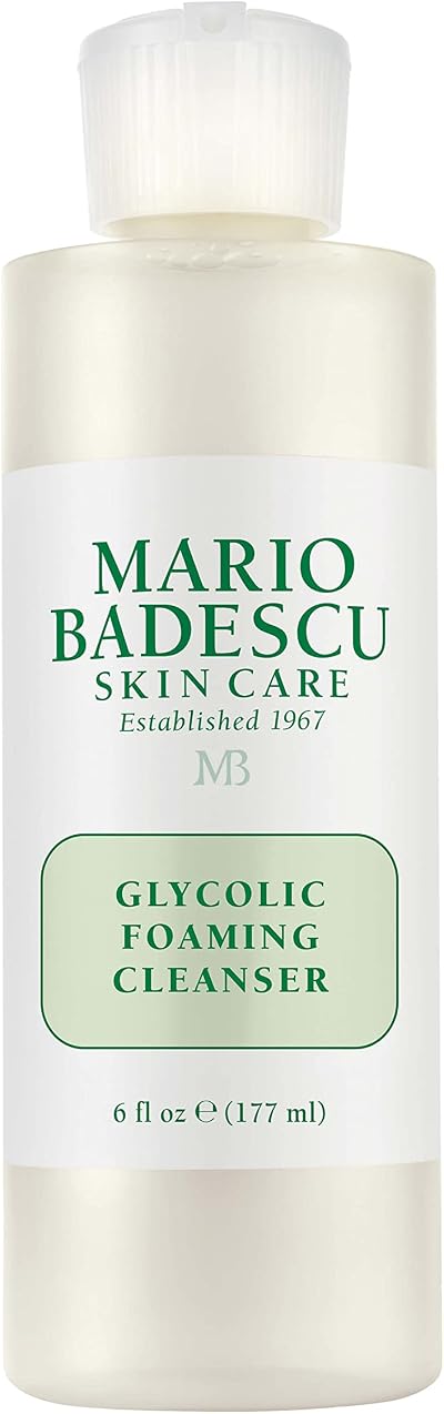 Mario Badescu Glycolic Foaming Cleanser 177ml 6oz Resurfacing Face Wash