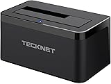 TeckNet USB 3.0 Hard Drives Docking Station With Highly Durable ABS Plastic for 2.5 Inch & 3.5 Inch SATA HDD (SATA I / II / III) Support 4TB, Including USB 3.0 Cable and External Power Supply, Tool-Free