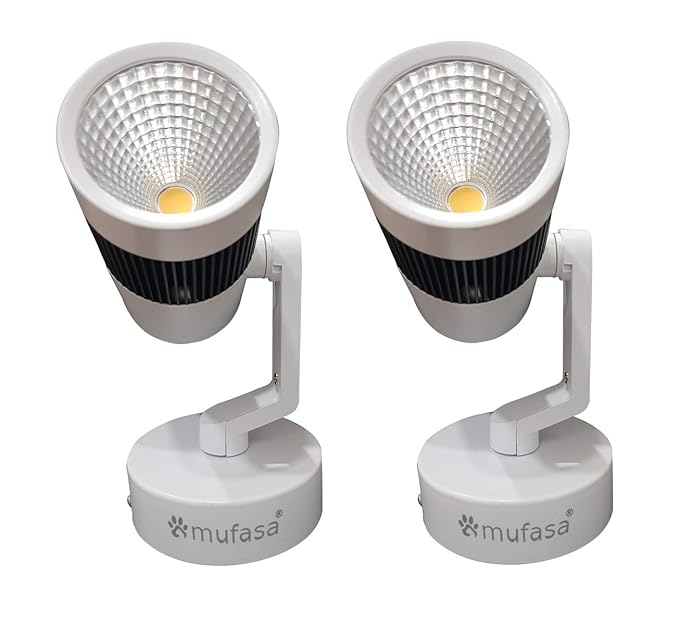 Mufasa LED Spot Light/Focus Light for Wall or Ceiling Mount (Pack of 2) (Warm White, 30W)