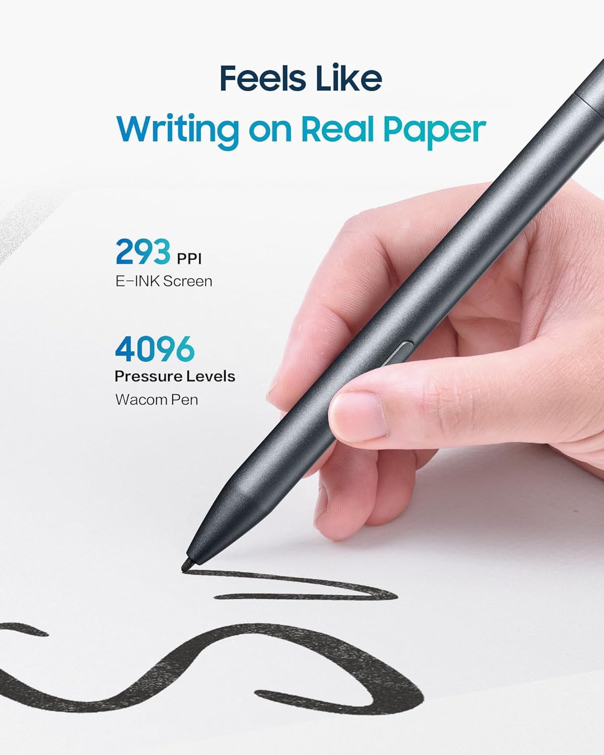 iflytek AINOTE Air 2 with Stylus Pen,8.2-inch AI Note-Taking Tablet Writing Paper Tablets,Digital Notebook Support AI Voice-to-Text Transcription, Multi-Languages Chatgpt for Work/Meetings/Study