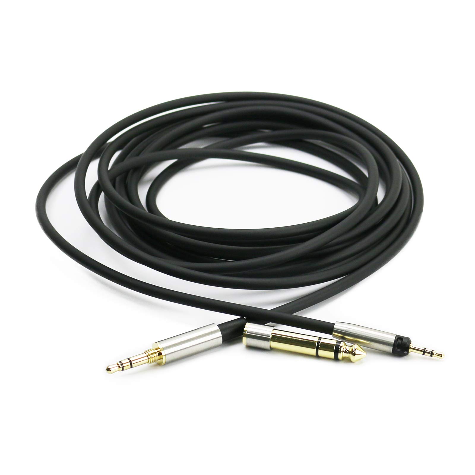 Replacement Audio Upgrade Cable Compatible with Audio Technica ATH-M50x, ATH-M40x, ATH-M70x Headphones 1.2meters/4feet