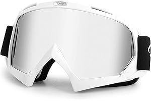 Feoie Dirt Bike Goggles Motocross Goggles Adult ATV Motorcycle Glasses for Windproof Mx Dirtbike Racing Safety Riding Goggles