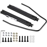 Racewill Seat Slider Track Assembly for Universal Aftermarket Seats | Adjustable mounting rail kit compatible with most bucket seats and racing seats, 7-inch front and after motion