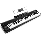M-AUDIO Hammer 88 USB MIDI Keyboard Controller | 88 Weighted Hammer Action Keys and a Studio-Grade Recording Software Suite