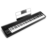 M-AUDIO Hammer 88 USB MIDI Keyboard Controller with 88 Hammer Action Piano Style Keys Including A Studio Grade Recording Software Suite