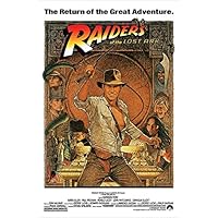 Indiana Jones - Raiders Of The Lost Ark - Movie Poster (1982 Re-Release) (Size: 24" x 36")