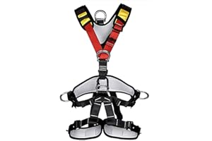 HeeJo Climbing, Safety Safe Seat Belt for Outdoor Tree Climbing, Outward Band Expanding Training Large Size,Climbing Gear