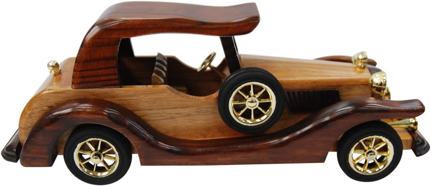 large wooden car