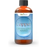 NutriNoche Liquid Colloidal Copper Supplement | 99.99% Ultra Pure Crystalline Nano Copper Particles | 30 ppm