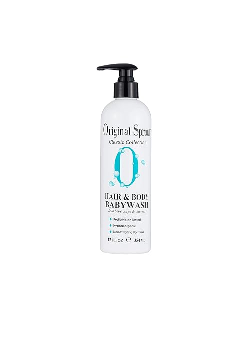 original sprout hair and body baby wash 33 oz